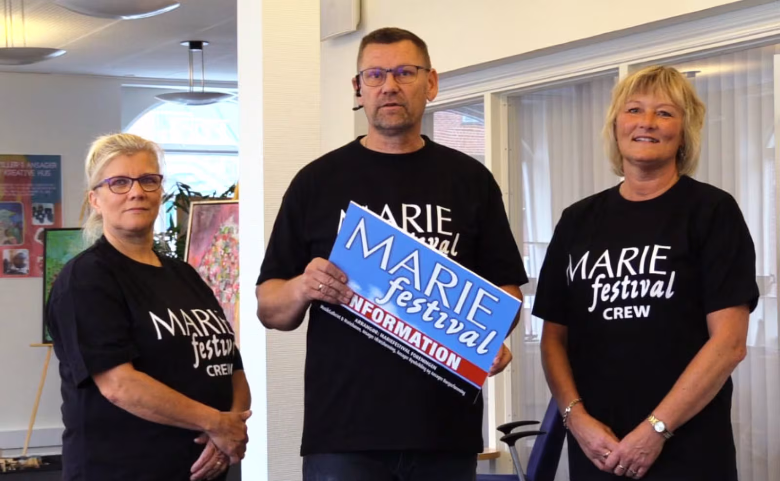 Infocenteret er på plads