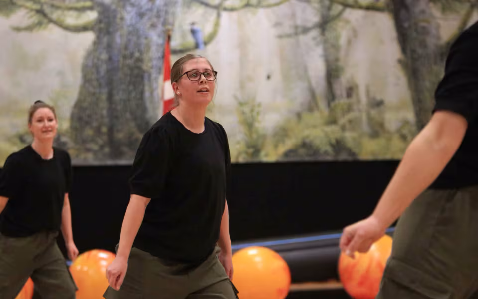 Forårsstemning i Outrup med GUB Gymnastik
