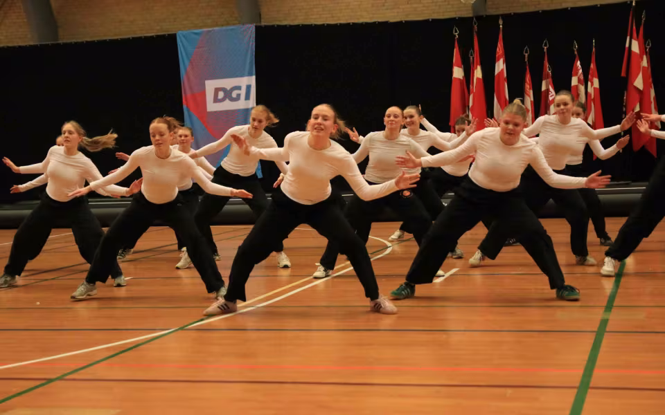 DGI opvisningsweekend  i gang