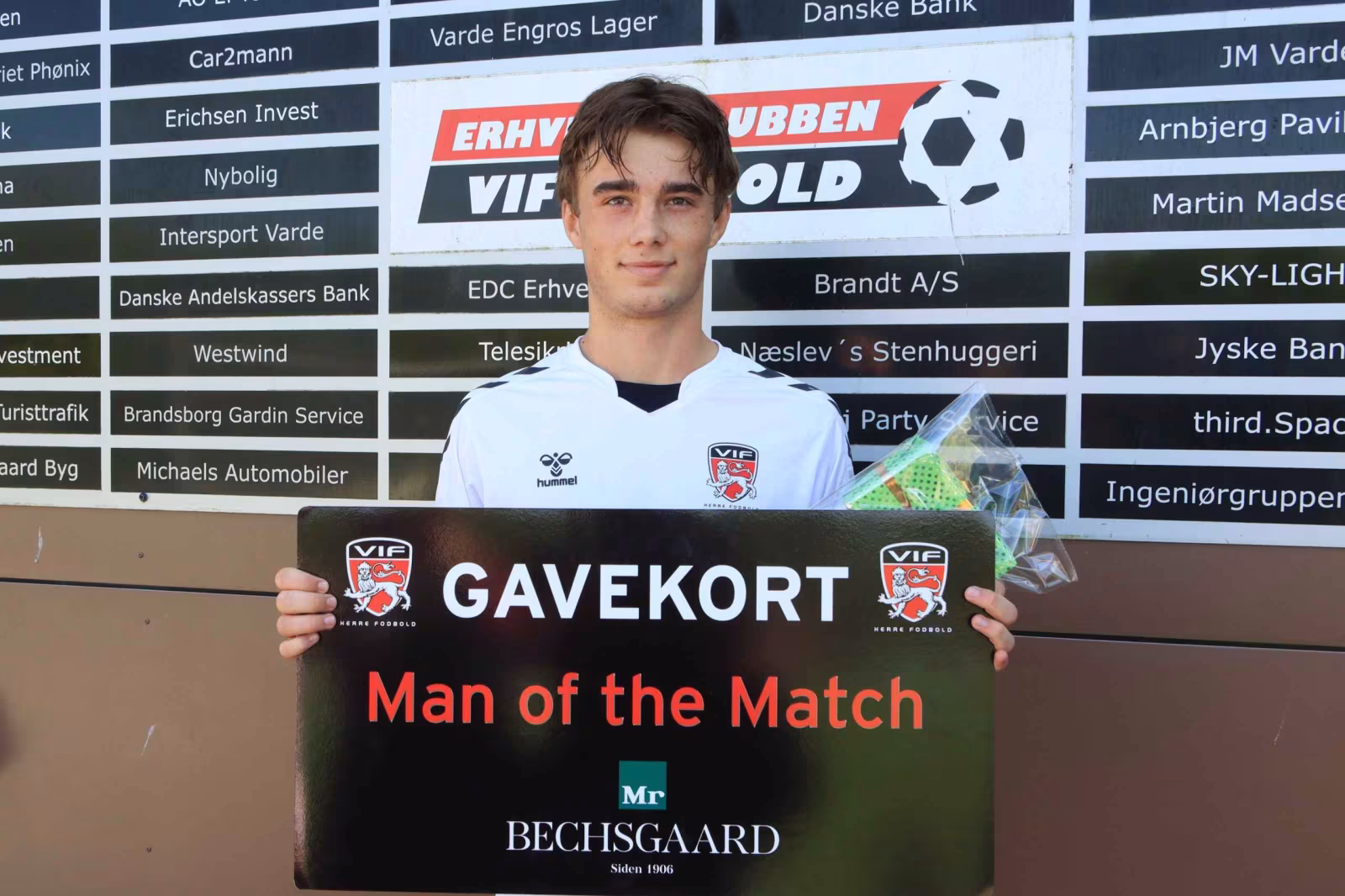 Drømmedebut for Gustav Houmøller