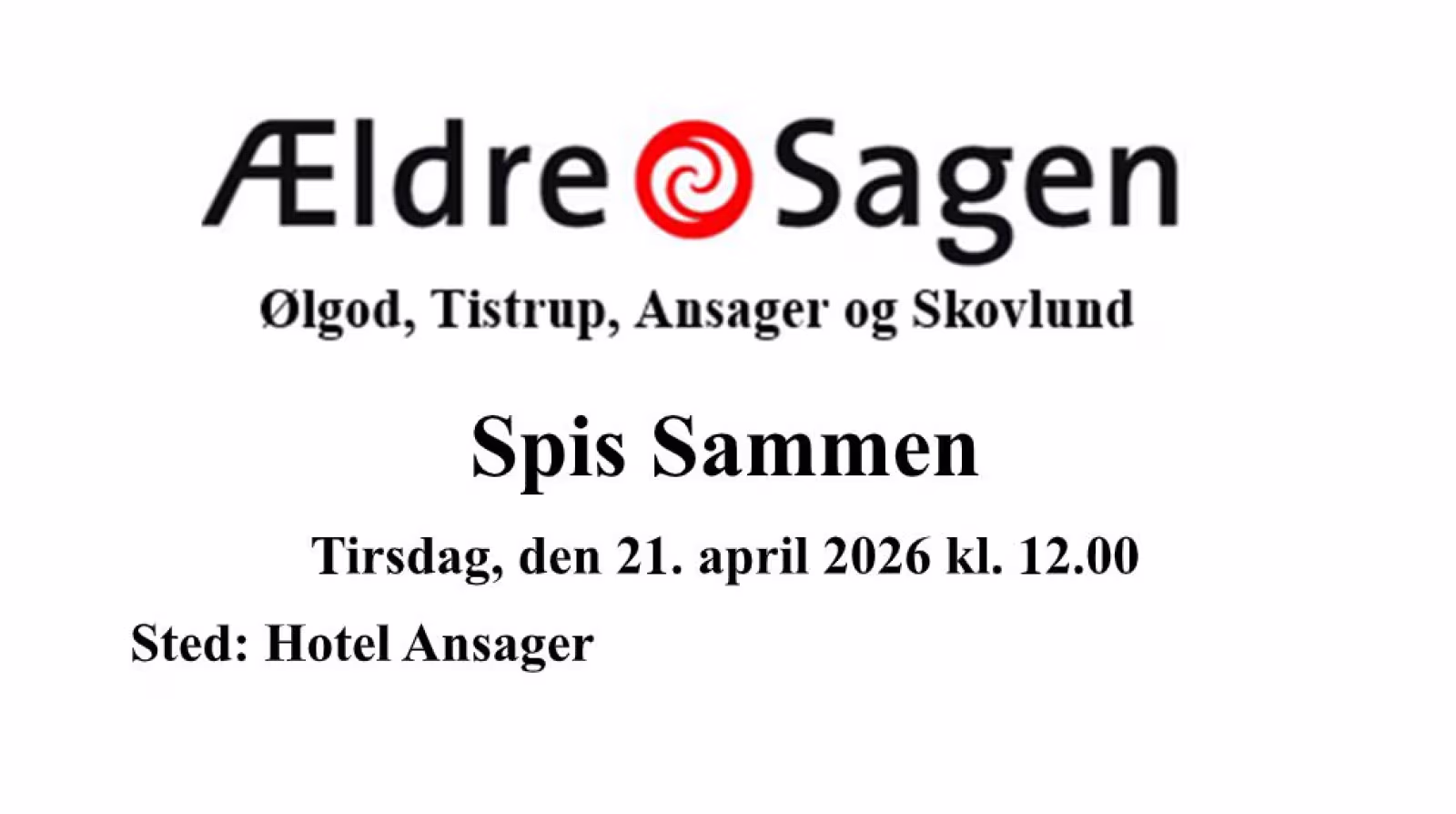 Spis Sammen - Ældresagen