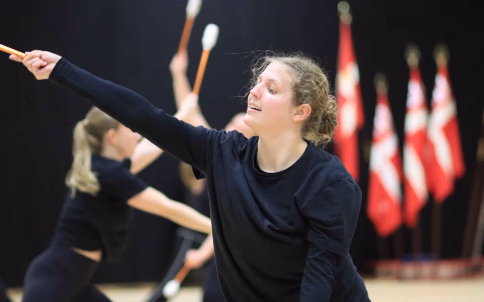 Julegymnastik samler fuldt hus