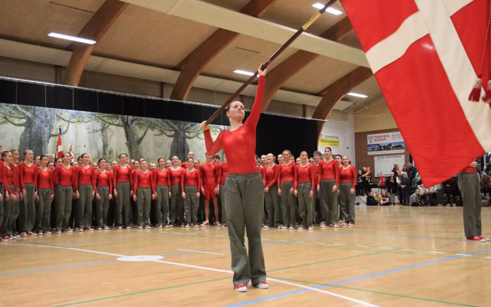 Forårsstemning i Outrup med GUB Gymnastik