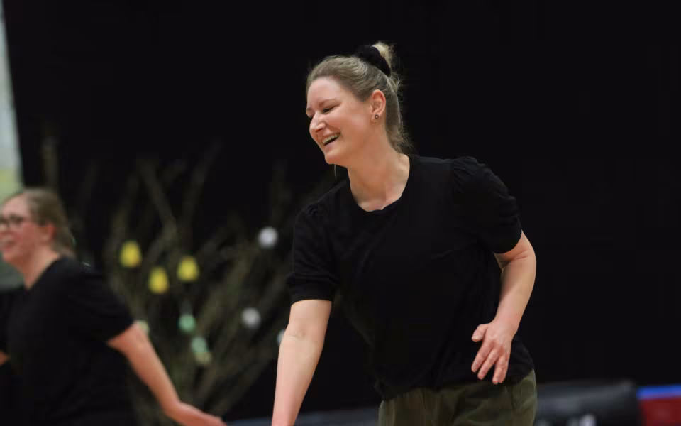 Forårsstemning i Outrup med GUB Gymnastik