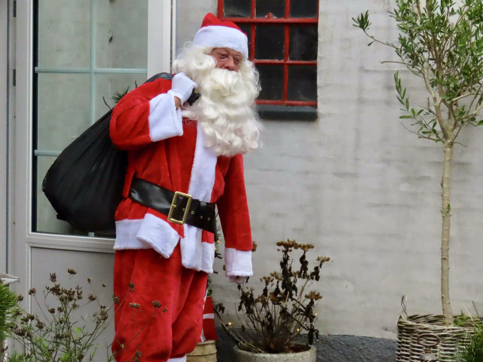 Julemanden kom