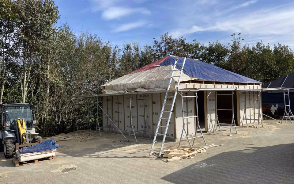 Update - Byggeprojekt Skur - Næsbjerghus
