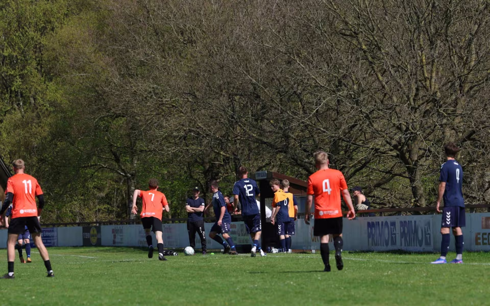HTS fodbold serie 3 herre tabte 0 -1 til Alslev på Tistrup Stadion.