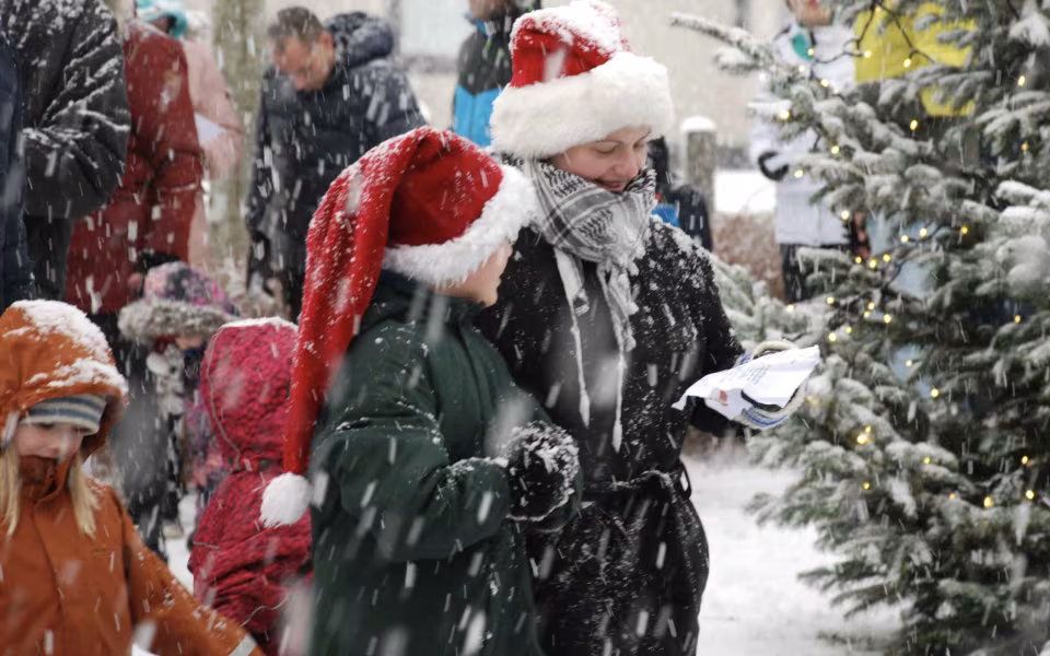 Da julemanden kom til Skovlund