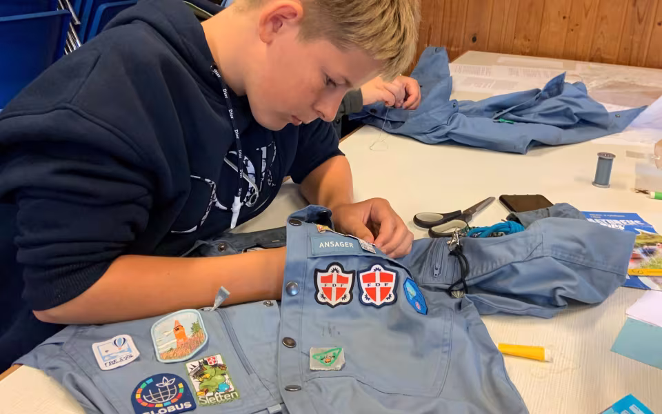 Ansager FDF på sommerlejr 2023