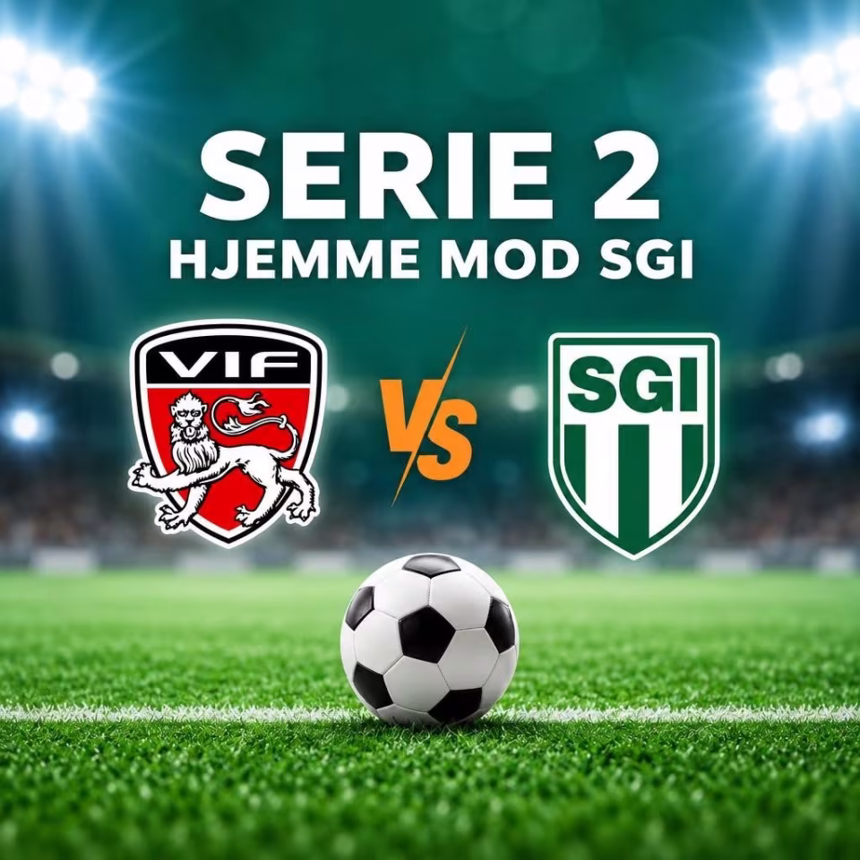 Serie 2 hjemme mod SGI