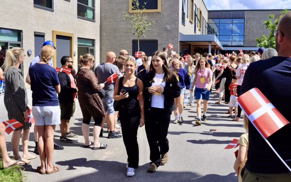 Ferie og udklapning på Frello Skolen