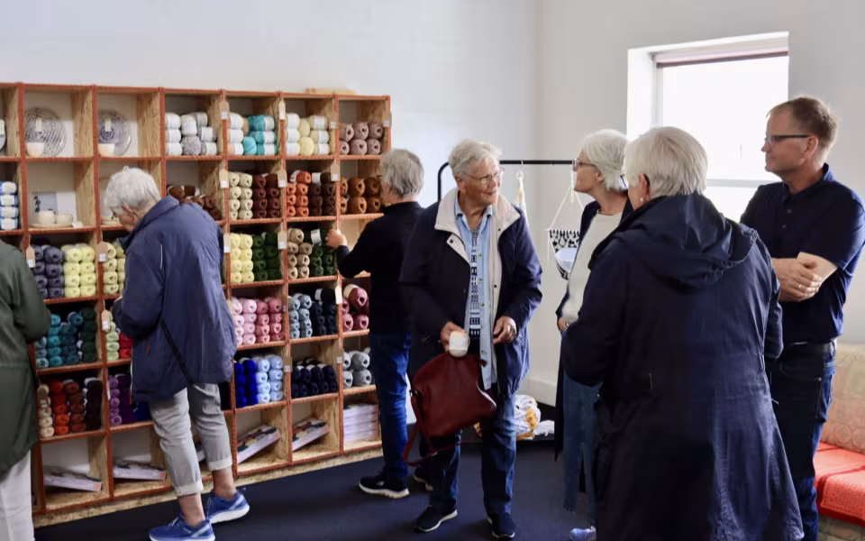 Ny garn- og kunstbutik åbnet i Outrup