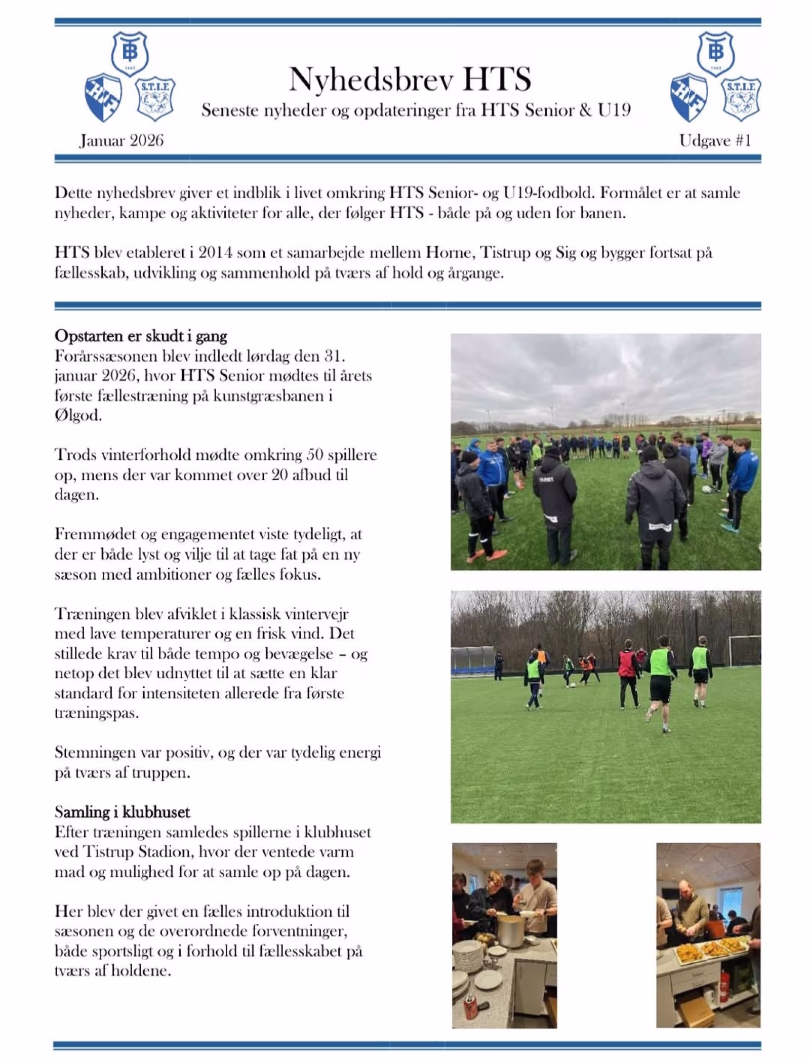 Nyhedsbrev - HTS Senior & U19 - Januar 2026 - Udgave # 1