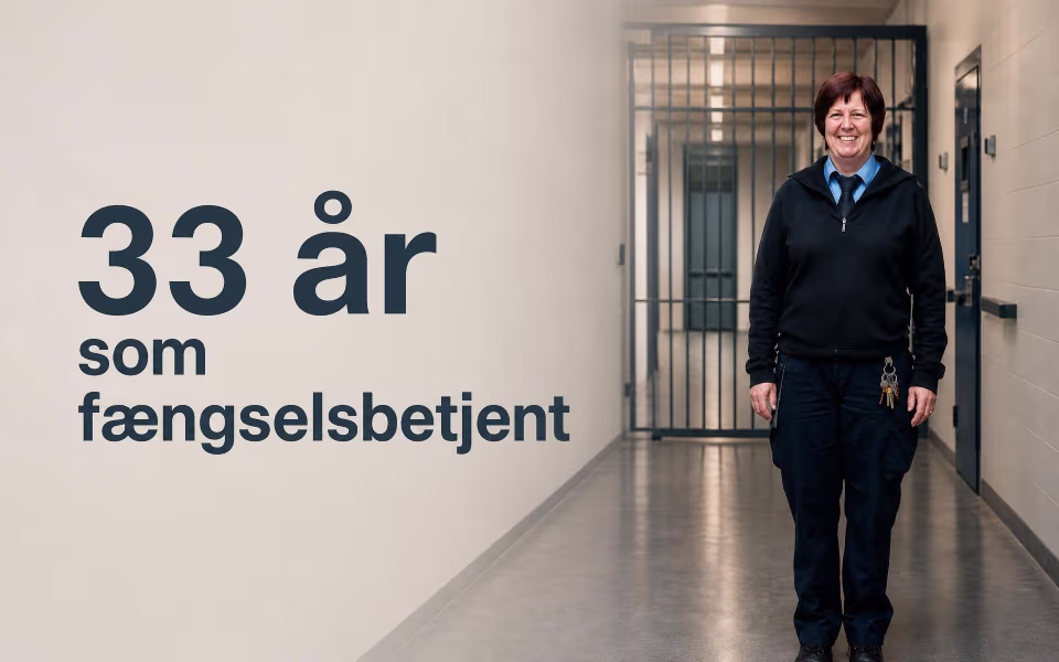 33 år som fængselsbetjent