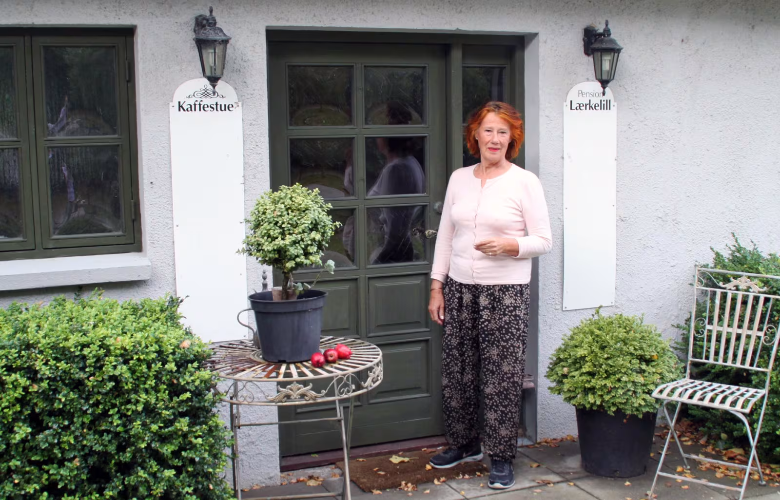 Lillien Rasmussen fra Pension Lærkelill i Skovlund har fuldt belagt til Mariefestival