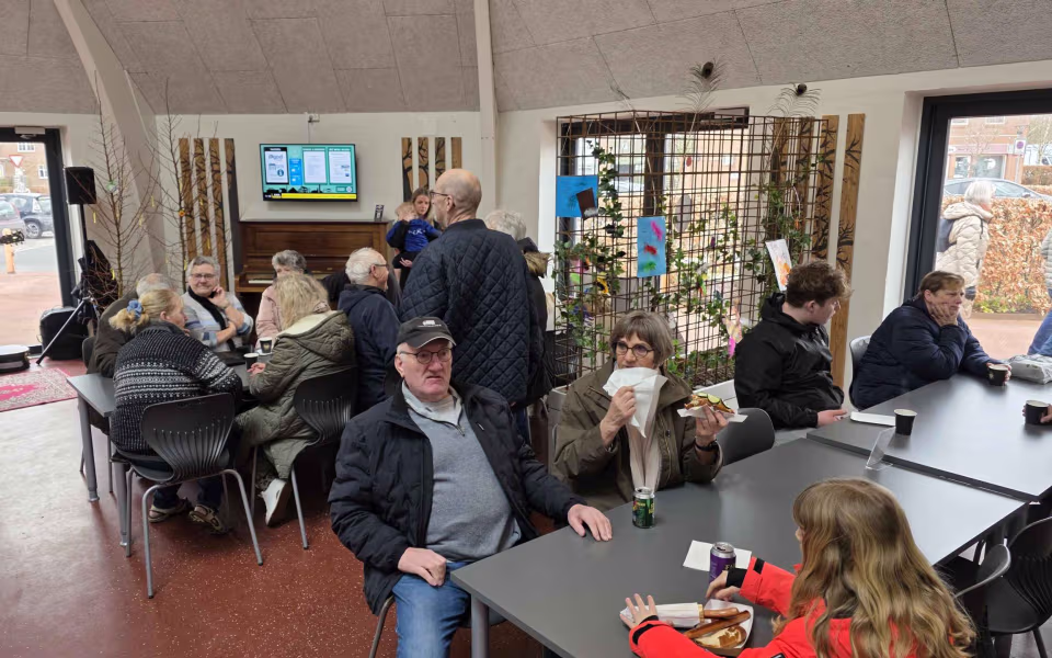 Stor opbakning til åbningsfest i Ølgod midtby