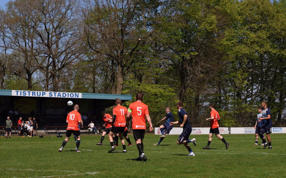 HTS fodbold serie 3 herre tabte 0 -1 til Alslev på Tistrup Stadion.