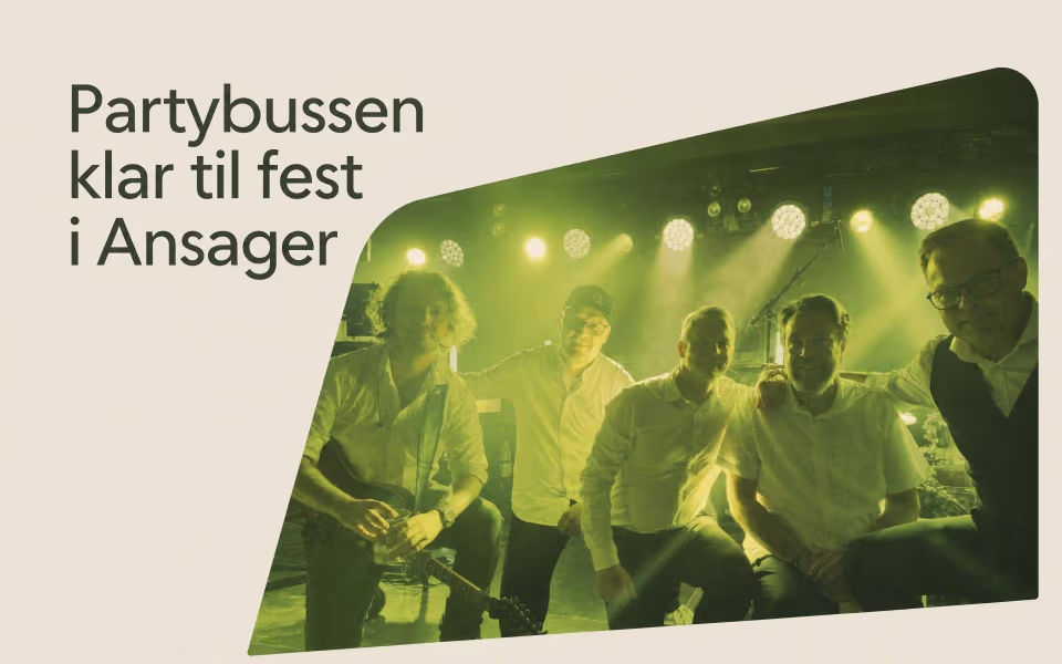 Partybussen klar til fest i Ansager