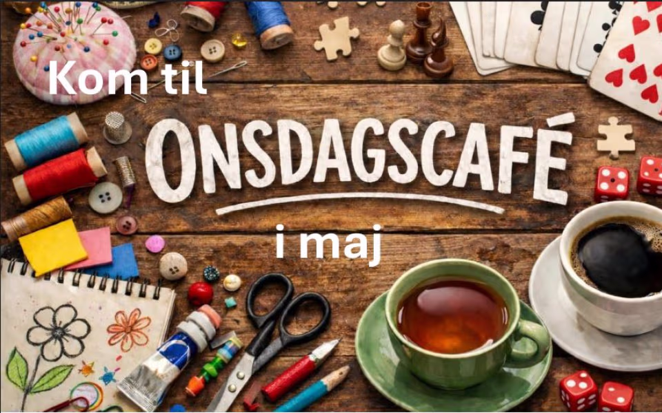 Kom til Onsdagscafé hos Den Sociale Vicevært