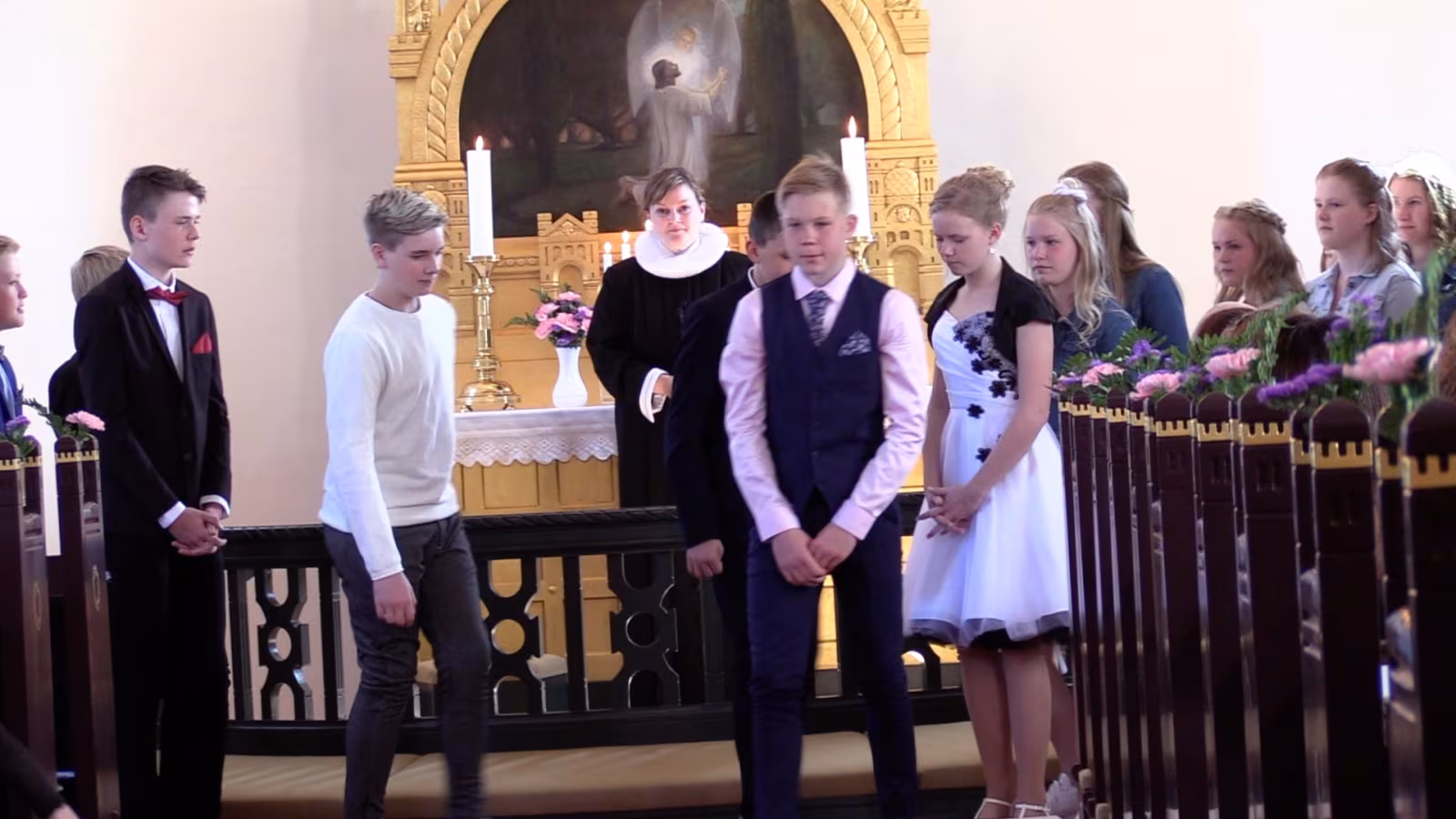 Konfirmation i Skovlund