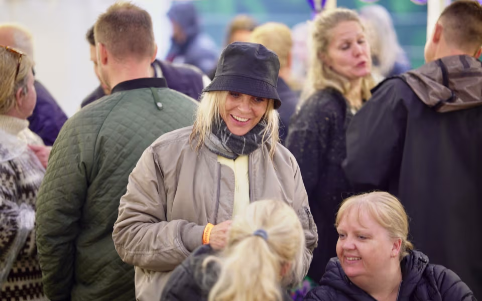 Outrup festede igennem i går