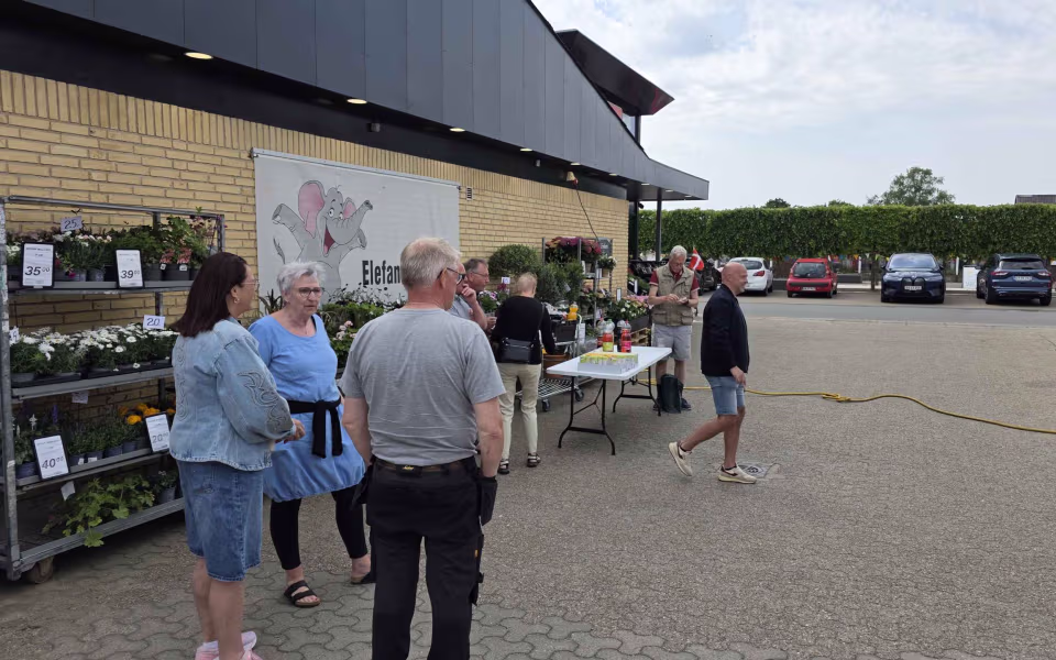 Kæmpe åbningsfest i Brugsen Tistrup i dag efter ombygning