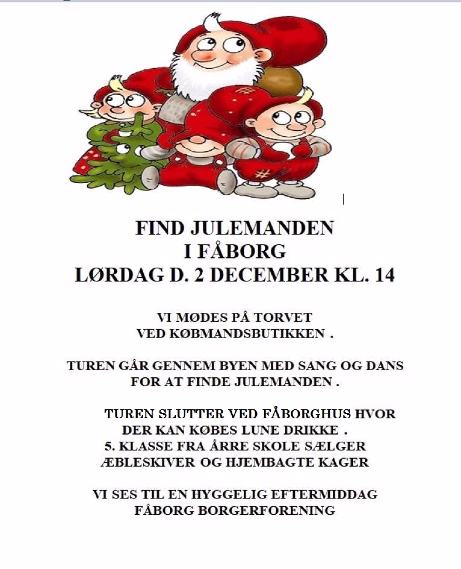 Find Julemanden i Fåborg