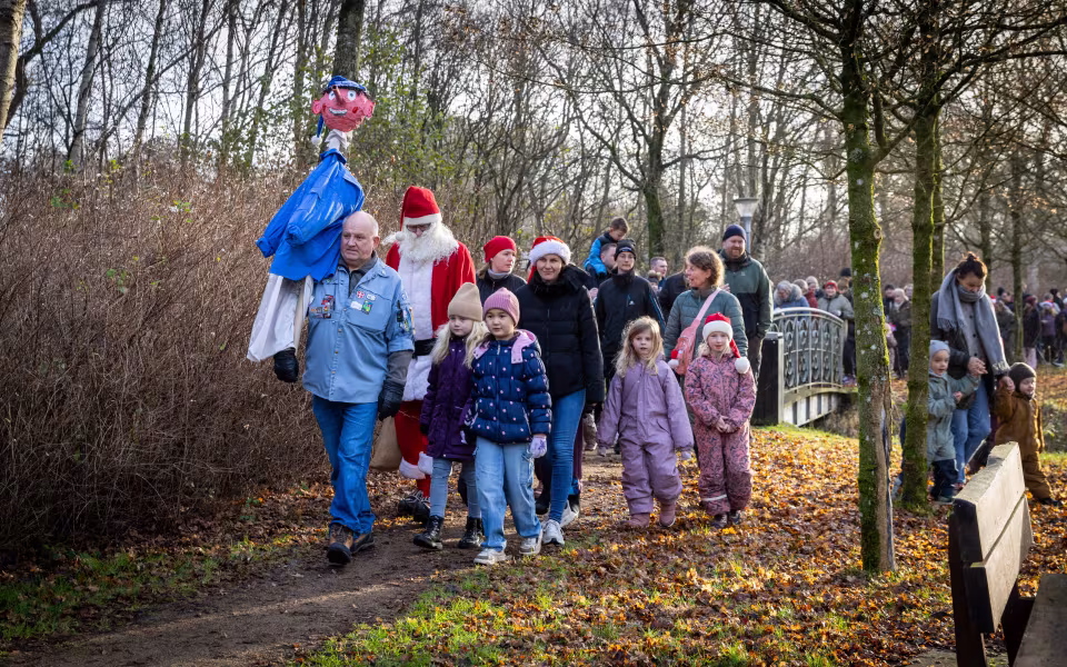 På jagt efter Julemanden i Ansager