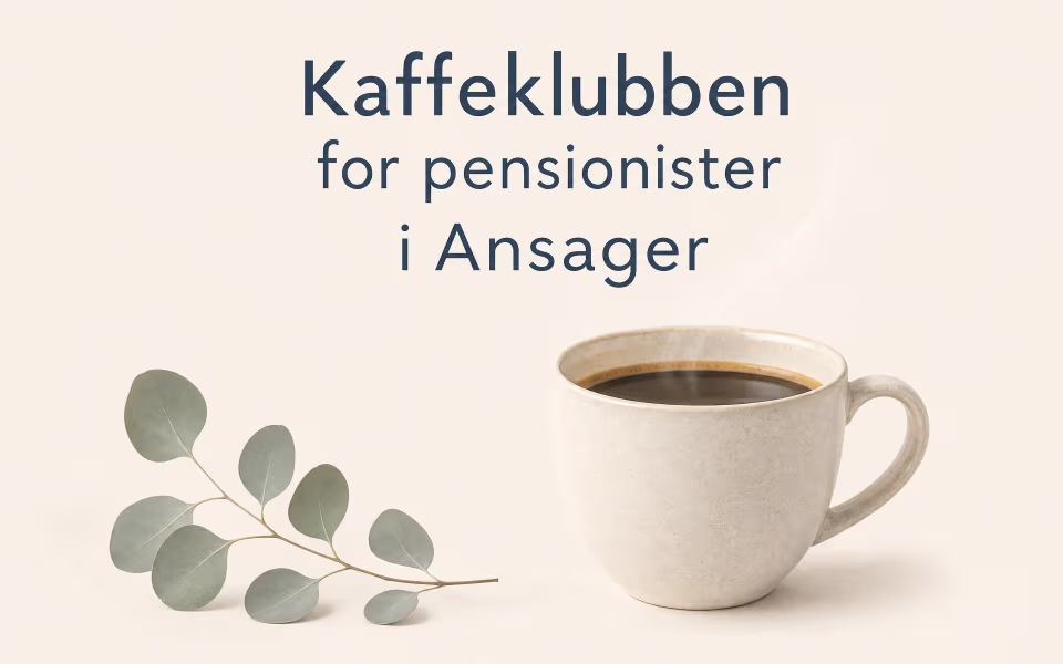 Kaffeklubben for pensionister i Ansager