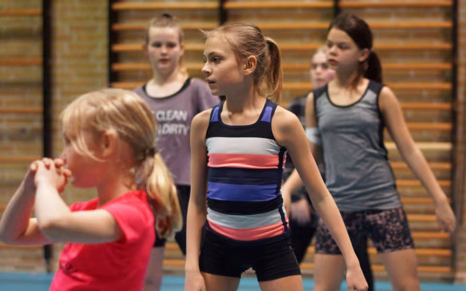 Springnat på Ansager skolen for 1-5 klasse