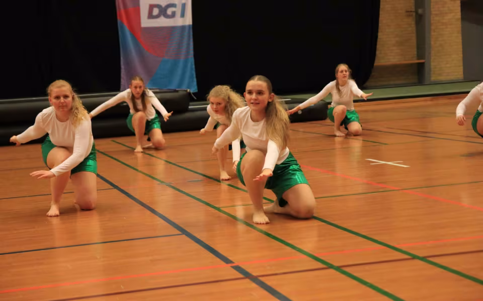 DGI opvisningsweekend  i gang