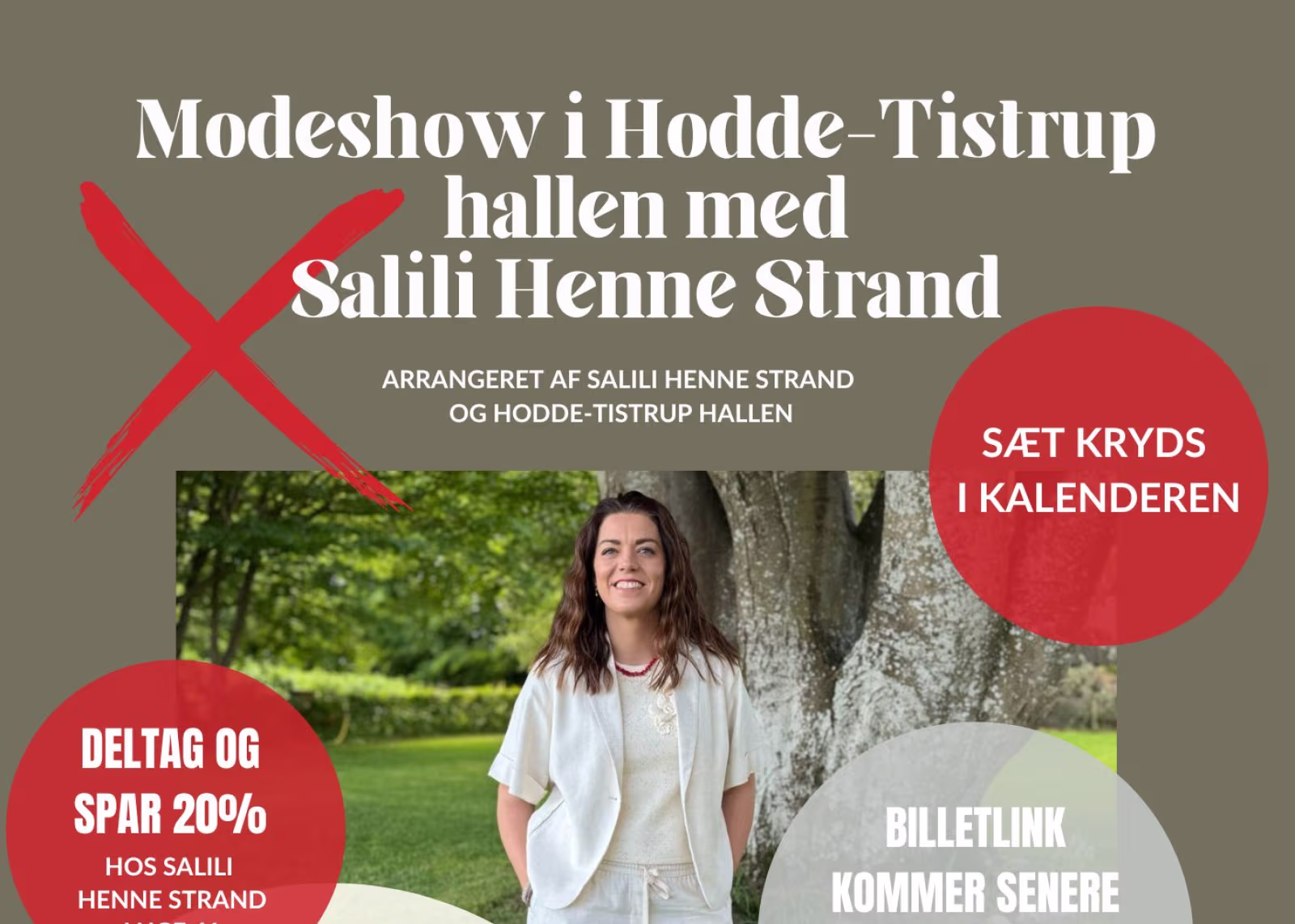 Kom til MODESHOW med Salili Henne Strand i Hodde - Tistrup Hallen!