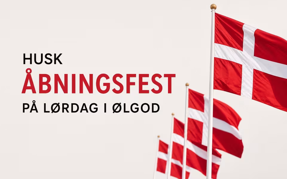 Husk åbningsfest i Ølgod