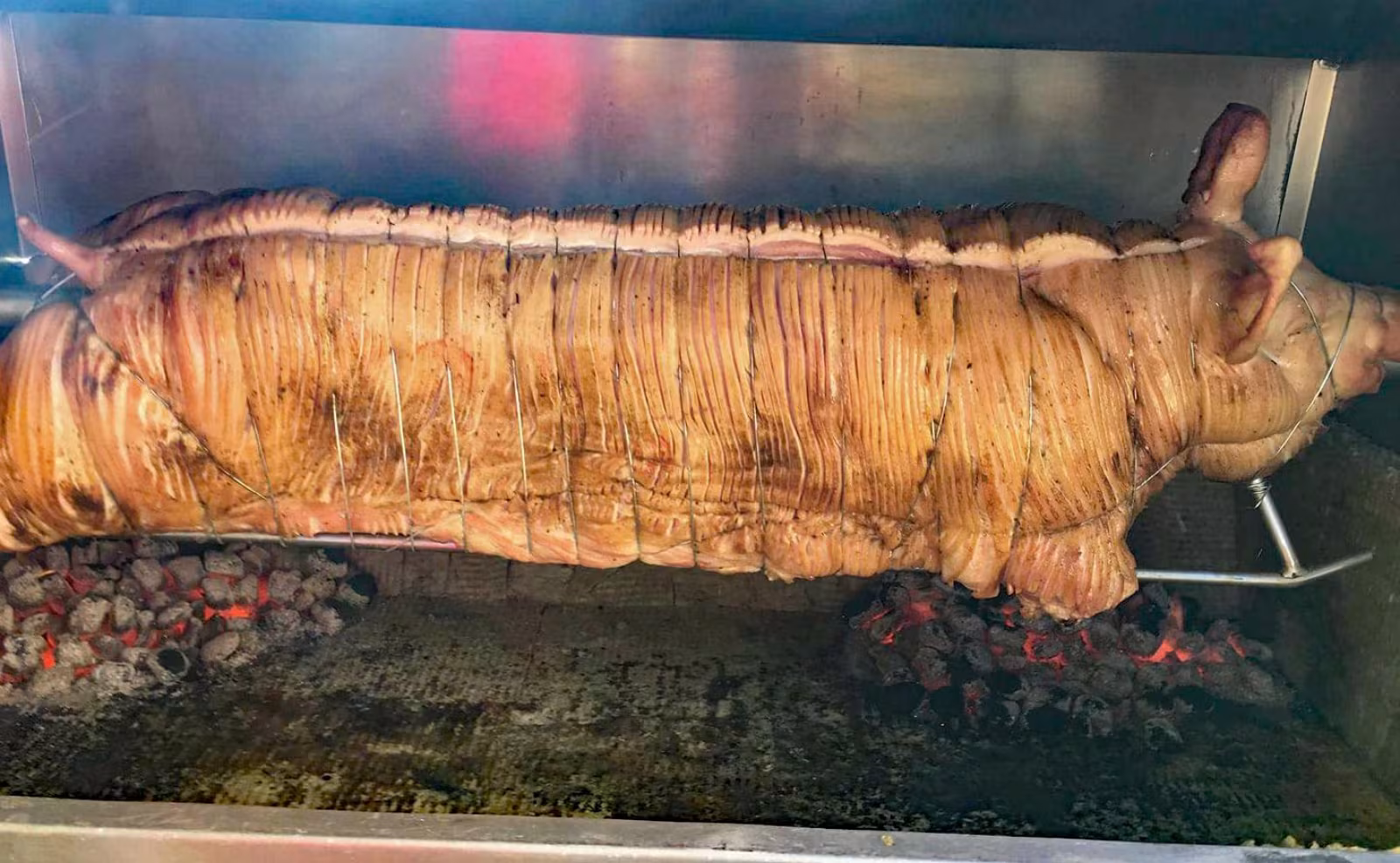 Grillaften på hotellet