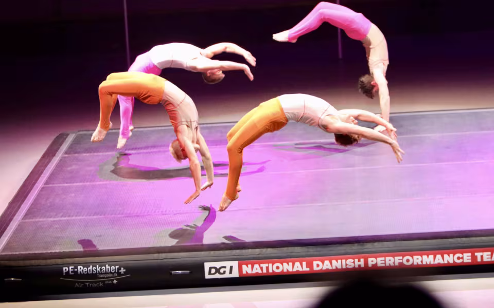 Outrup-gymnast imponerer på Danmarksturné