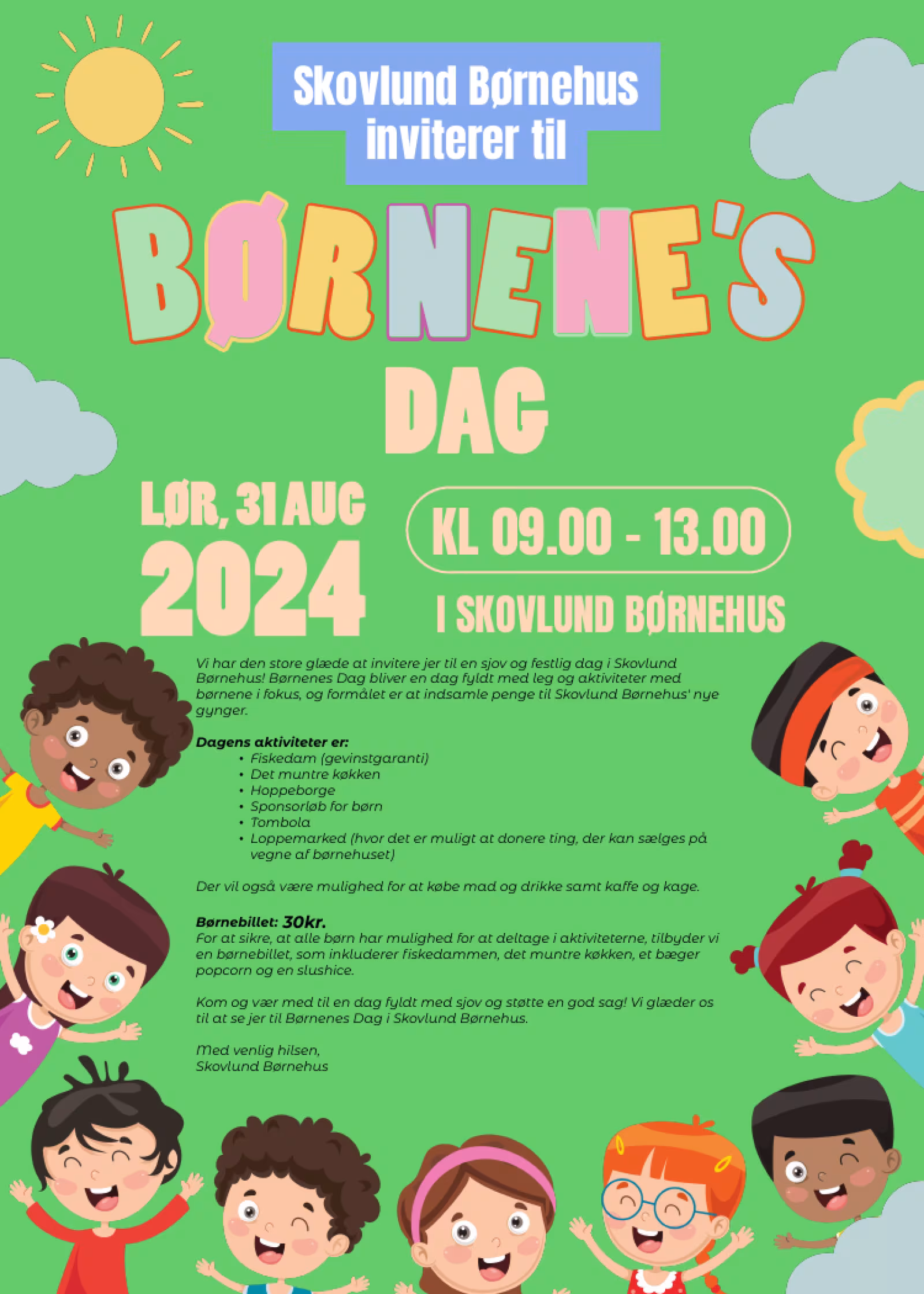 Sjov og festlig dag i Skovlund