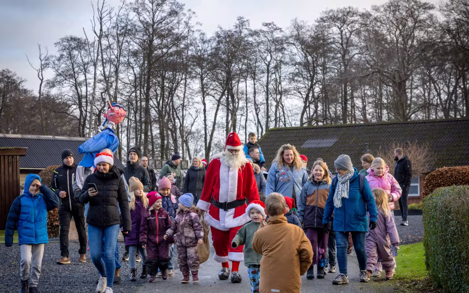 På jagt efter Julemanden i Ansager
