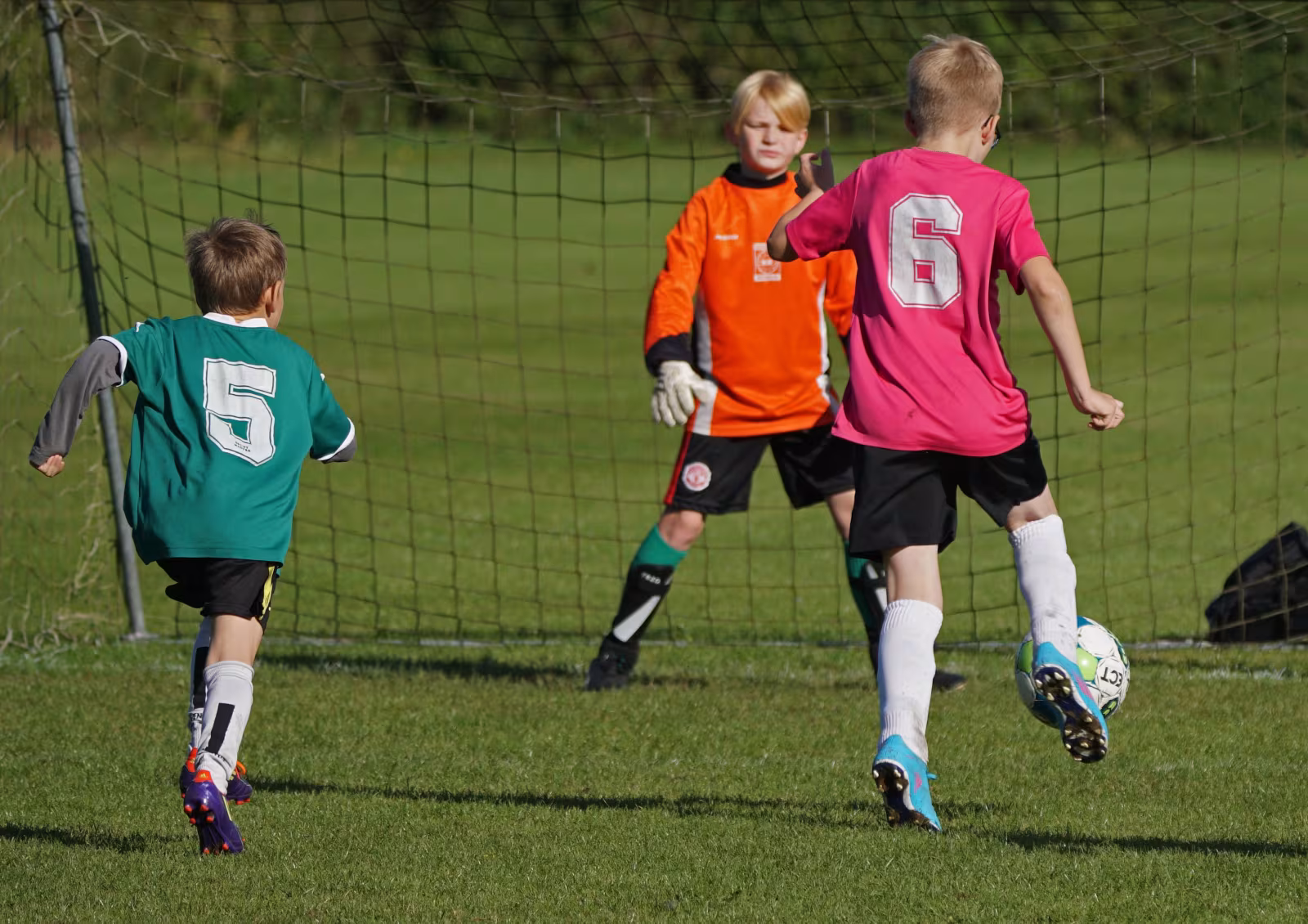 Skovlund/Ansager U9 drenge mødte Krogager B på Skovlund Stadion søndag den 25. september 2022