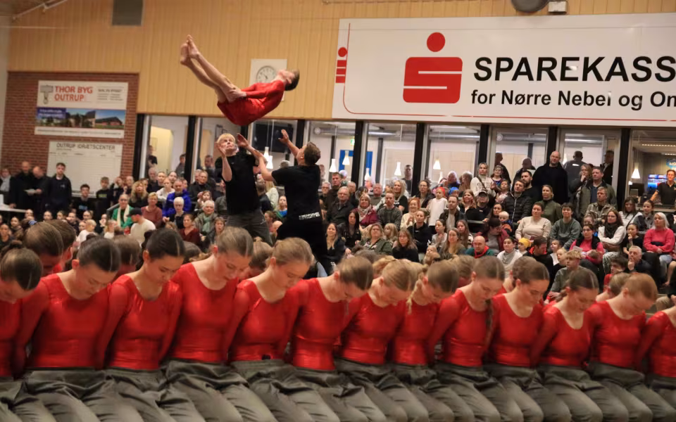 Forårsstemning i Outrup med GUB Gymnastik
