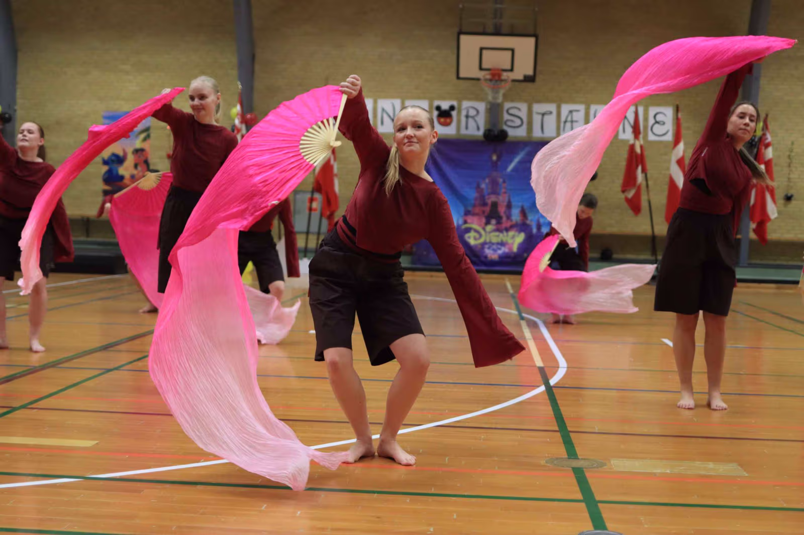 Gymnastikopvisning område Varde