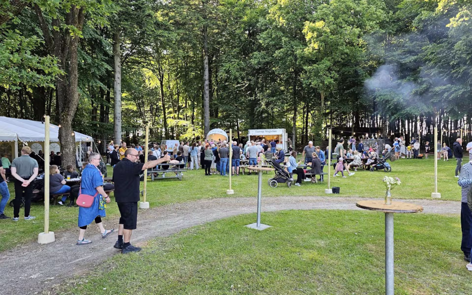 Billeder fra Midsommerfest I Tistrup anlæg 2025