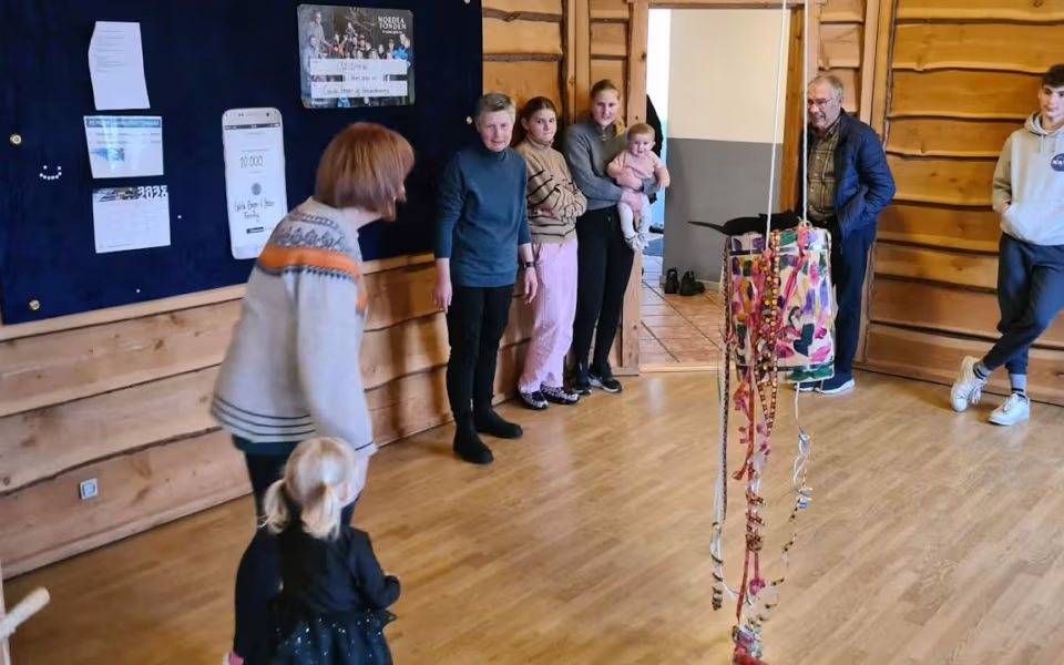 Gårde Borger og Beboerforening afholdte i dag fastelavn i Multihuset.