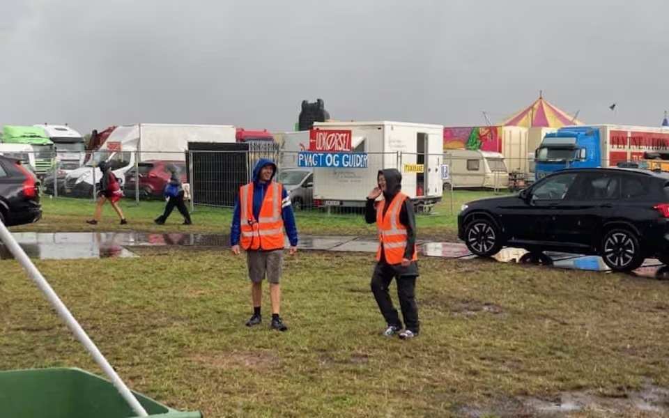 Tak for hjælpen til festivalen