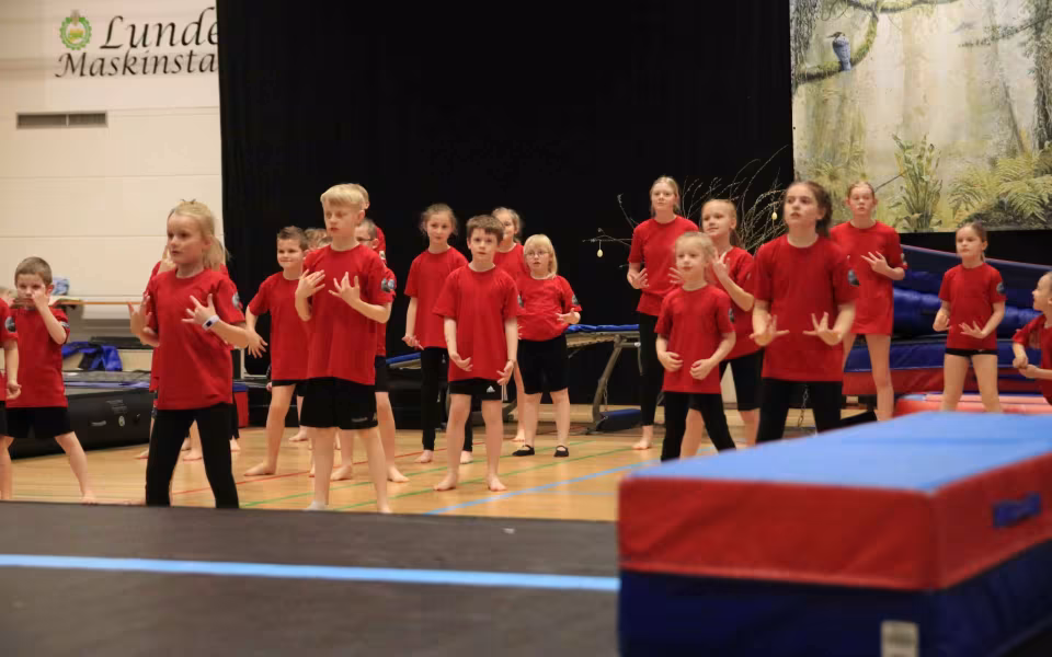 Forårsstemning i Outrup med GUB Gymnastik
