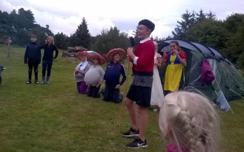 Billum Friskoles første Introtur