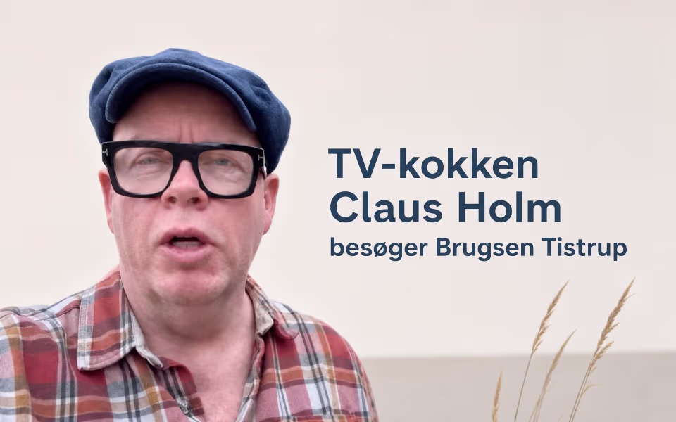 TV-kokken Claus Holm besøger Brugsen Tistrup