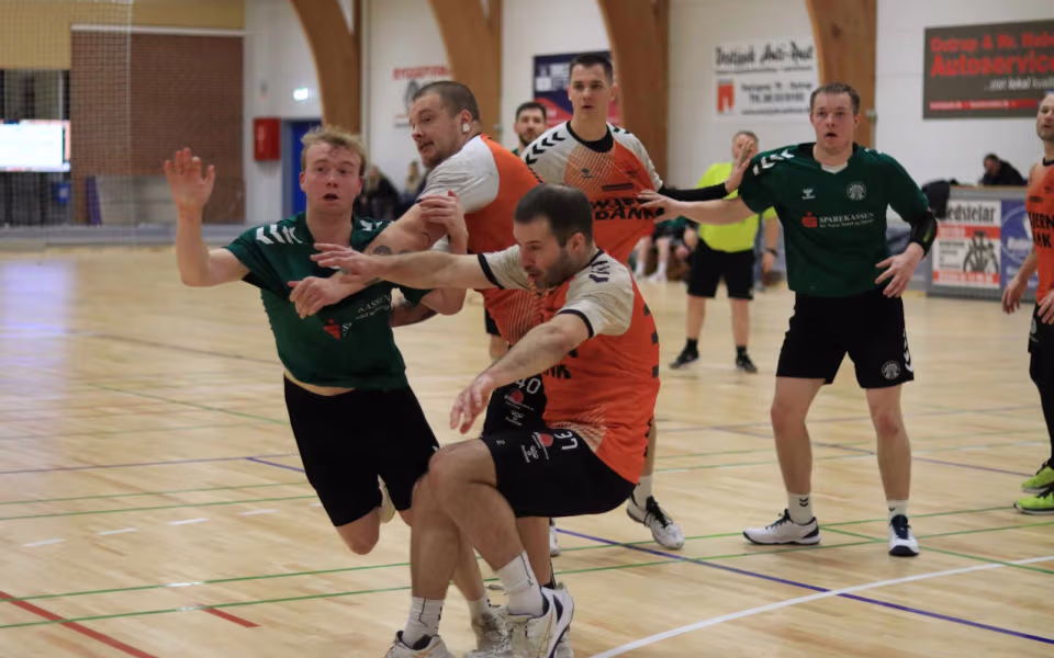Blåbjerg HK herrer på førstepladsen