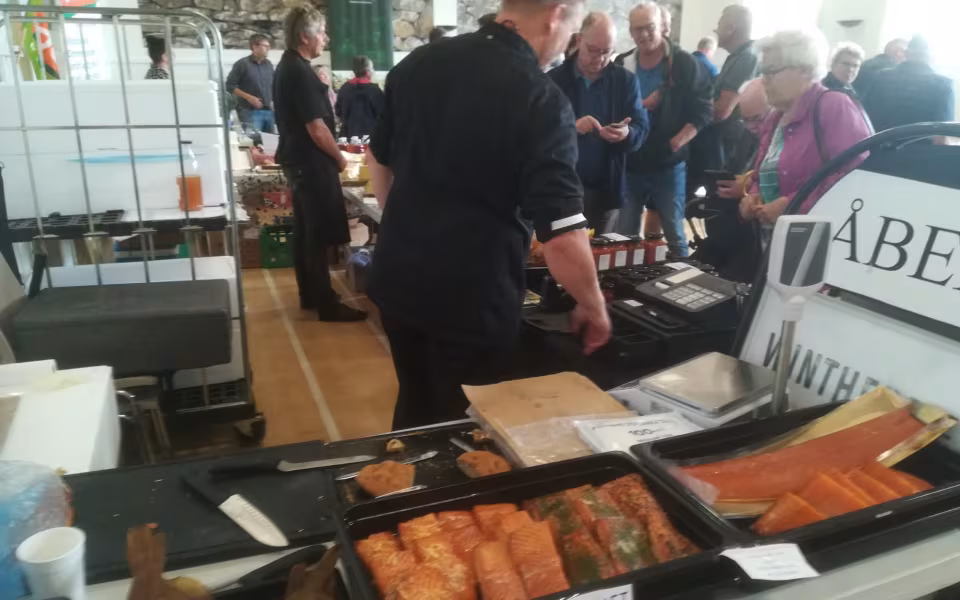Billeder fra Varde Å dag i Hodde den 18-8-2019