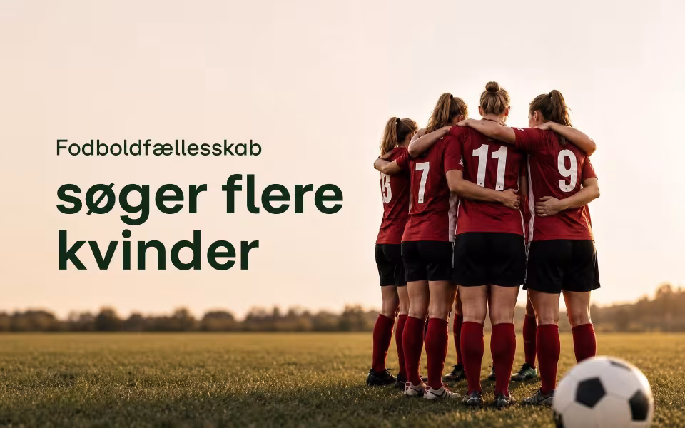 Fodboldfællesskab søger flere kvinder