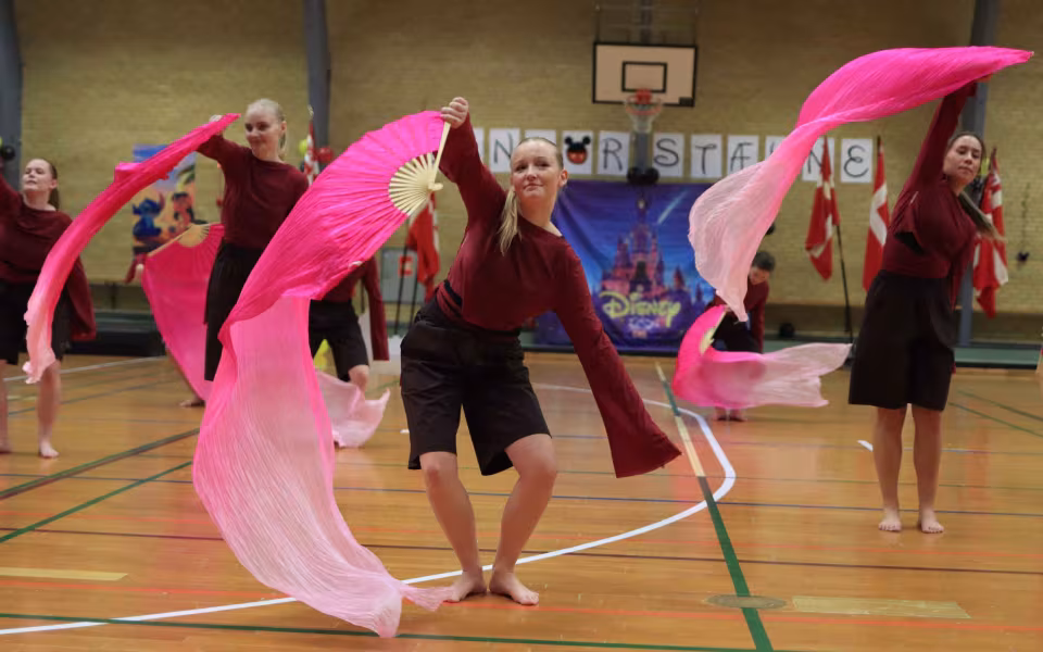 Gymnastikopvisning område Varde